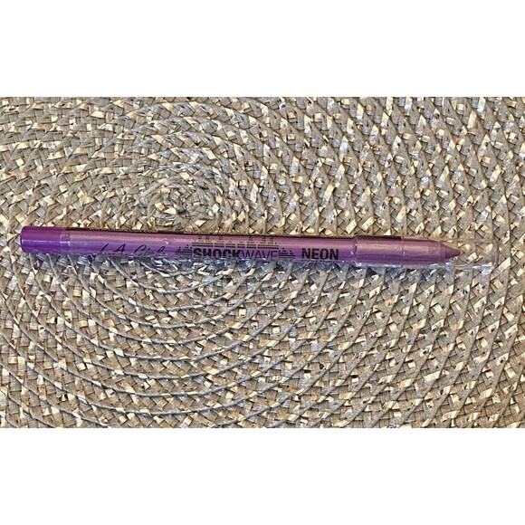 NWT NYX Chromatic purple lipgloss + LA Girl Neon Shockwave purple eyeliner - Picture 8 of 8